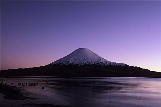 火山,拉乌卡国家公园,智利,南美