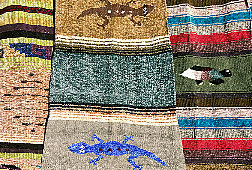 墨西哥,下加利福尼亚州,纪念品,毯子