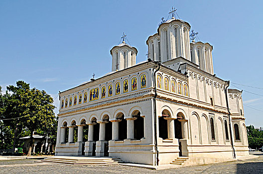 宫殿,教堂,族长,罗马尼亚,东正教,布加勒斯特,东欧