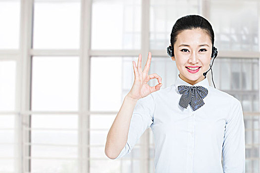 客戶服務女性