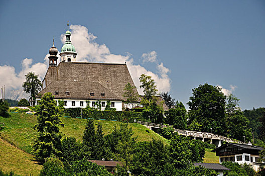 教堂,巴伐利亚,德国