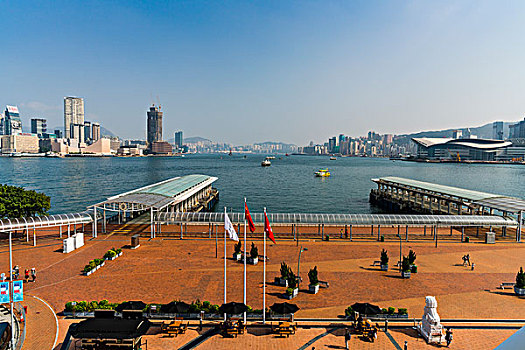 中环码头,香港
