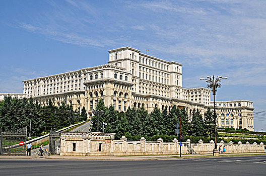宫殿,议会,布加勒斯特,罗马尼亚,东欧,欧洲