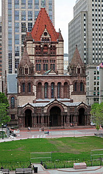 美国,波士顿三一教堂,boston,trinity,church