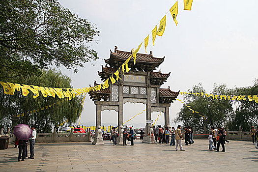 无锡鼋头渚景区与太湖三山岛,道教文化圣地