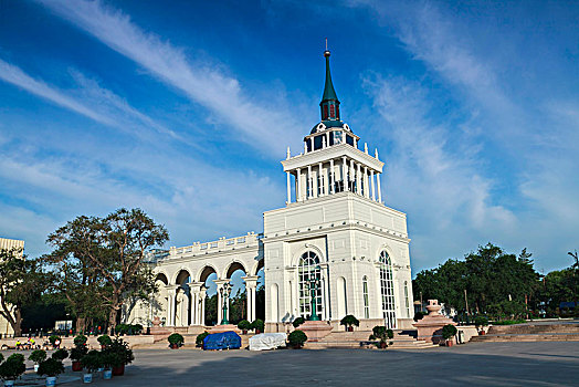 黑龙江省哈尔滨市哥特式建筑