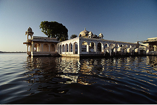 皮克拉湖,乌代浦尔,拉贾斯坦邦,印度
