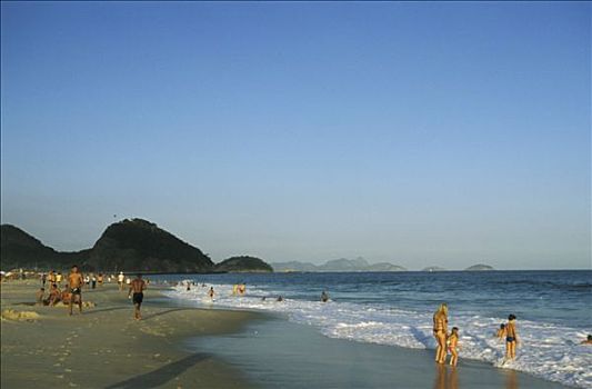 里约热内卢,海滩,科巴卡巴纳