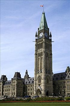 和平塔,国会大厦,渥太华,安大略省,加拿大
