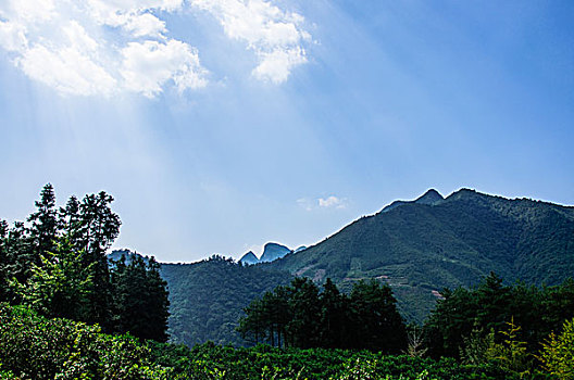 桂林山岭风光