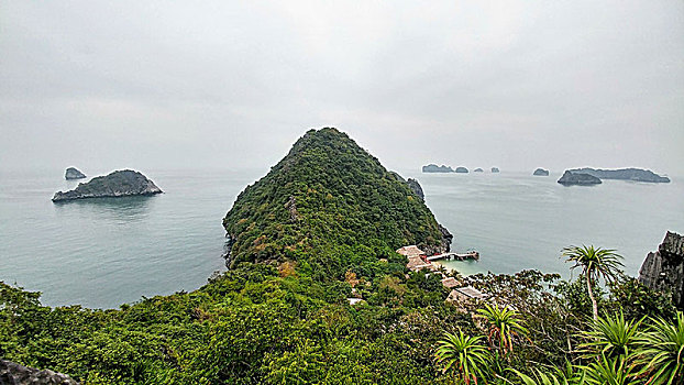 岛屿,下龙湾,越南