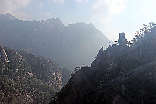 黄山,奇石,云海,壮观,名胜,风景,0209