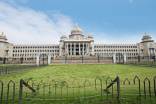 建筑,政府建筑,班加罗尔,印度