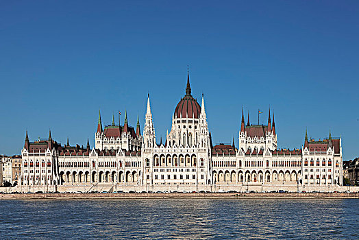 风景,多瑙河,议会,害虫,布达佩斯,匈牙利