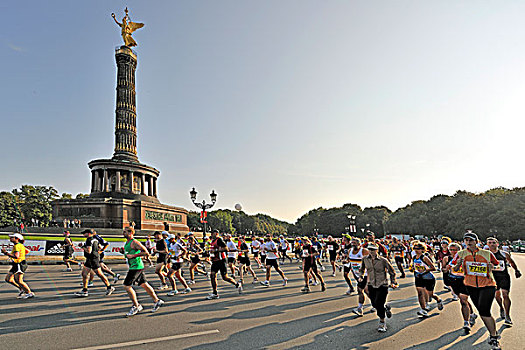 跑步者,柏林,马拉松,2009年,格罗塞尔,德国,欧洲