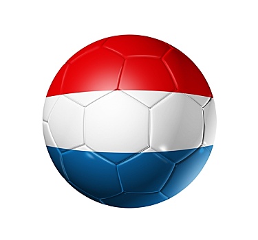 足球,球,荷兰,旗帜