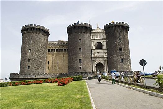 城堡,那不勒斯,坎帕尼亚区,意大利,欧洲