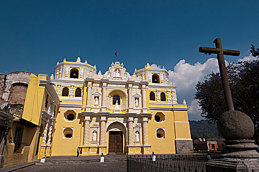 教堂,安提瓜岛,危地马拉