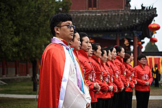 太昊陵祭祀仪式礼仪人员