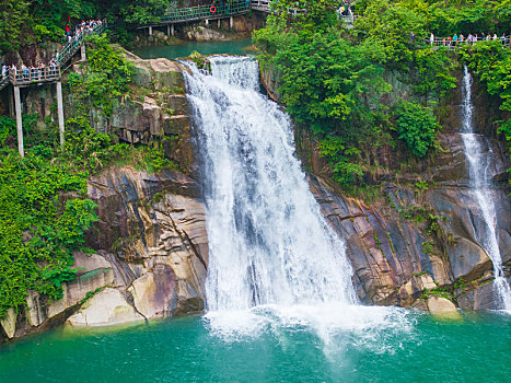 湖南郴州东江湖龙景瀑布