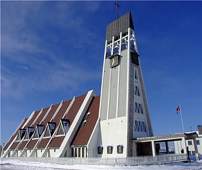 教会,哈默菲斯特,挪威