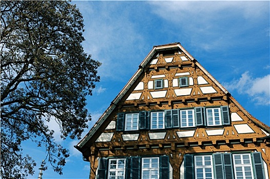 半木结构房屋,德国