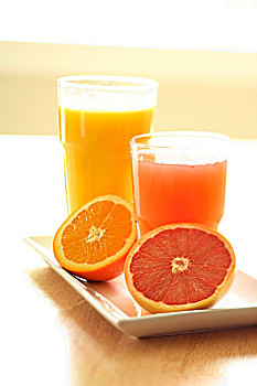 橙色,柚子,果汁