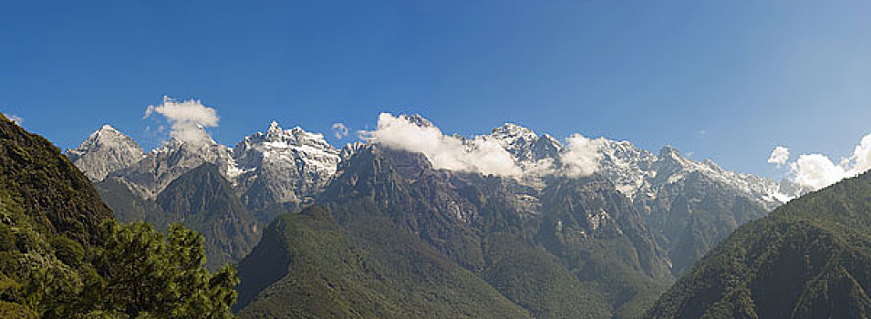 云南中甸玉龙雪山