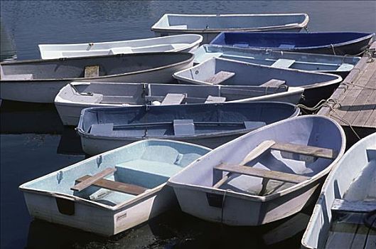 小艇,石头港,马萨诸塞,美国