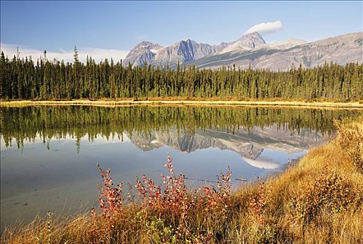 山,碧玉国家公园,艾伯塔省,加拿大