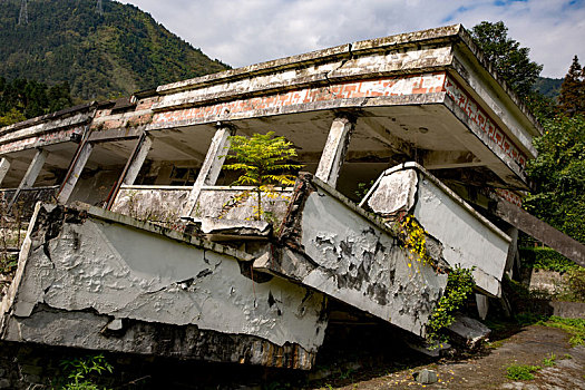 汶川地震遗址