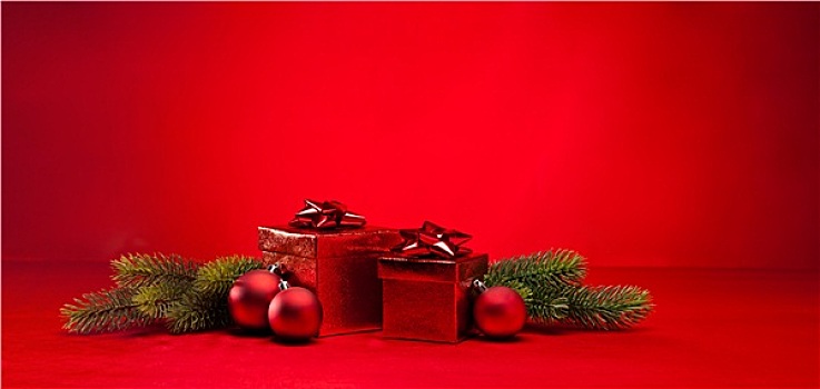 红色,小玩意,圣诞礼物