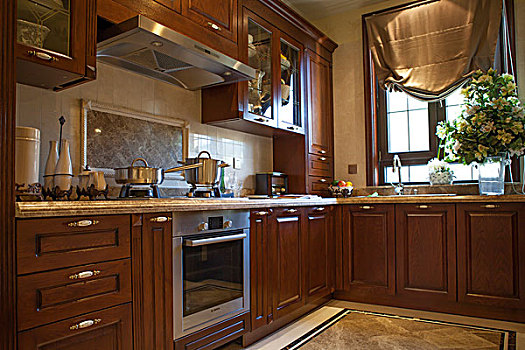 Kitchen Of Villa
