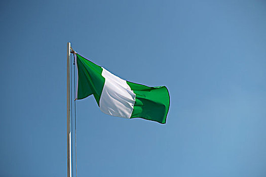 尼日利亚,旗帜,风