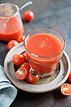 番茄汁,新鲜,西红柿