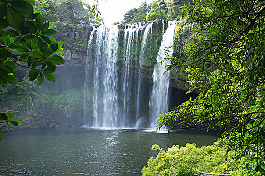 彩虹瀑布,北国,新西兰