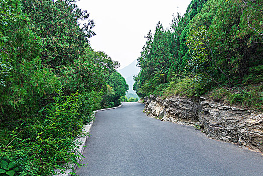 千佛山上山道路