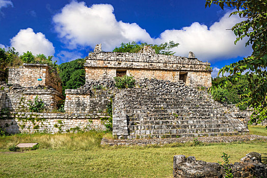 玛雅,遗迹,遗址,尤卡坦半岛,墨西哥