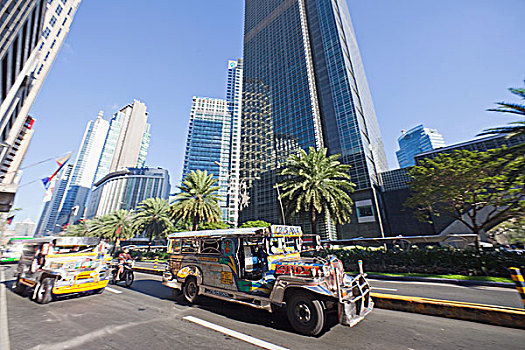 菲律宾,马尼拉,马卡蒂,道路