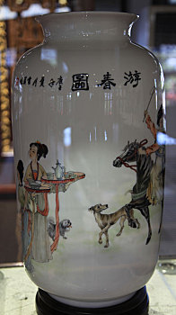 广东潮州,潮州彩瓷,汉族传统工艺美术珍品