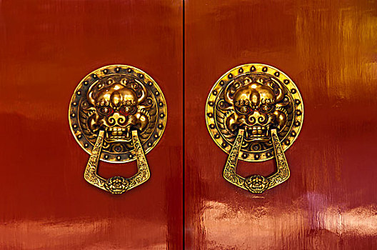 门,旋钮,北京,中国