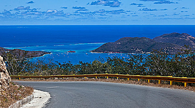 公路,维京果岛,英属维京群岛