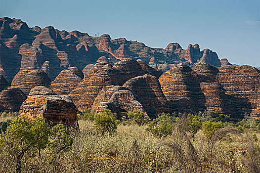 砂岩,塔,波奴鲁鲁国家公园,世界遗产,东方,西澳大利亚州