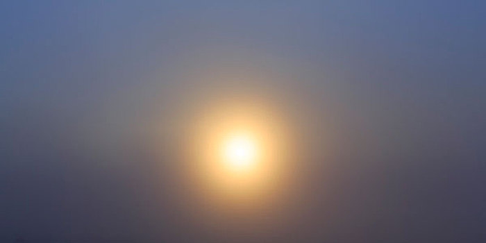 太阳,雾,子夜太阳,北角地区,挪威,欧洲