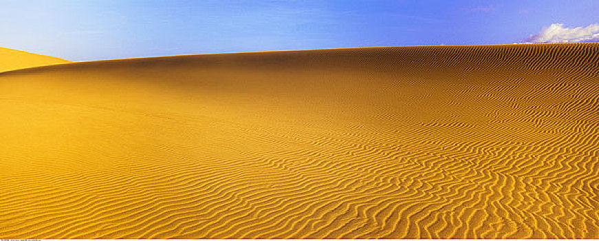 沙丘,云,死谷,加利福尼亚,美国