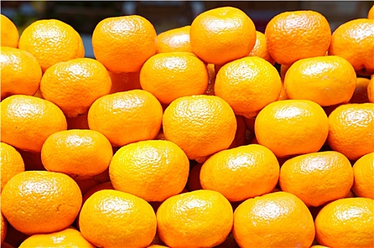 橘子,堆积