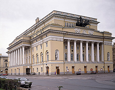 剧院,圣彼得堡,艺术家