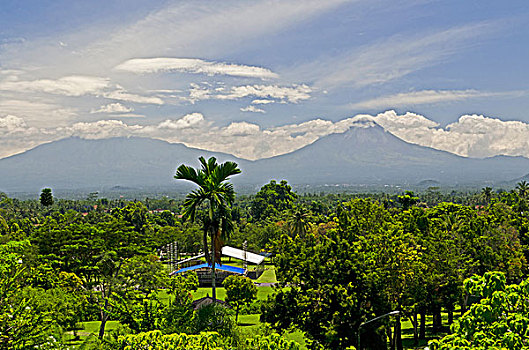 爪哇,火山地貌