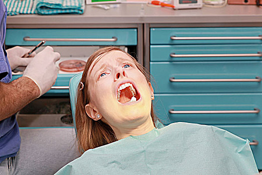 恐惧,牙医
