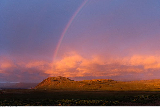 彩虹,斯奈山半岛,冰岛